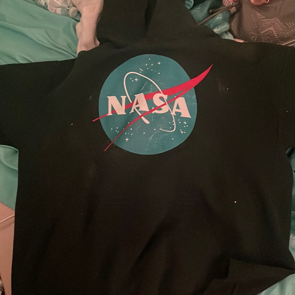 Black NASA hoodie